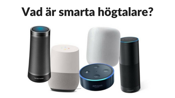 Smarta Högtalare | Google Home &amp; Alexa i Sverige