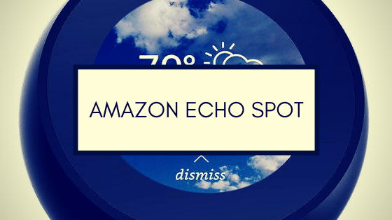 Amazon Echo Spot Smarta Högtalare Sverige